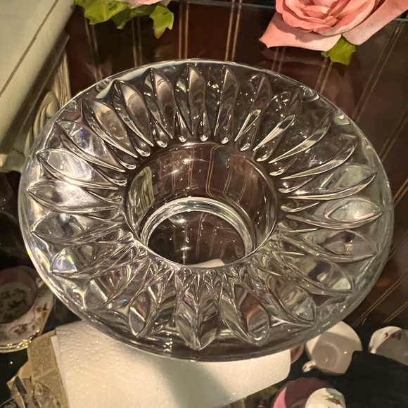 Rogaska Crystal - Votive Tea Light Candle Holder - 2 3/8" x 4 1/4".good … - Picture 2 of 5